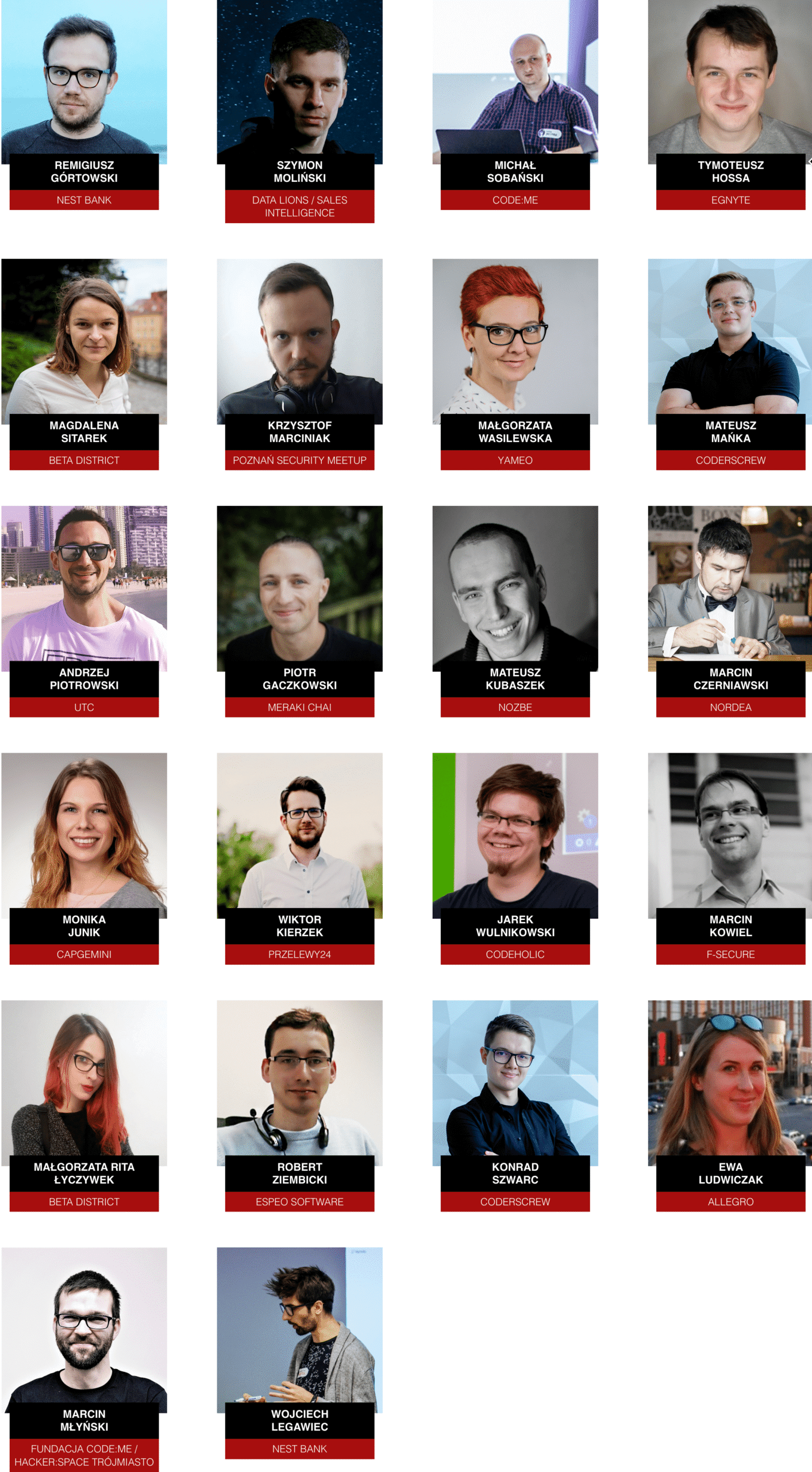 Tydzień Programisty 2019 mentorzy